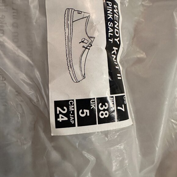 HEY DUDE WENDY KNIT 2 PINK SALT 7 - Picture 2 of 5